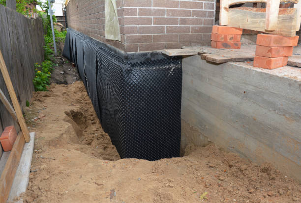 Happy homeowners after waterproofing job in Thorntown